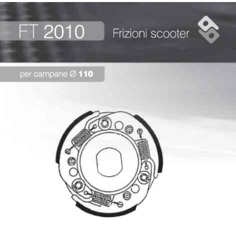 Kobling FT2010 DIA. 110 Franco Morini