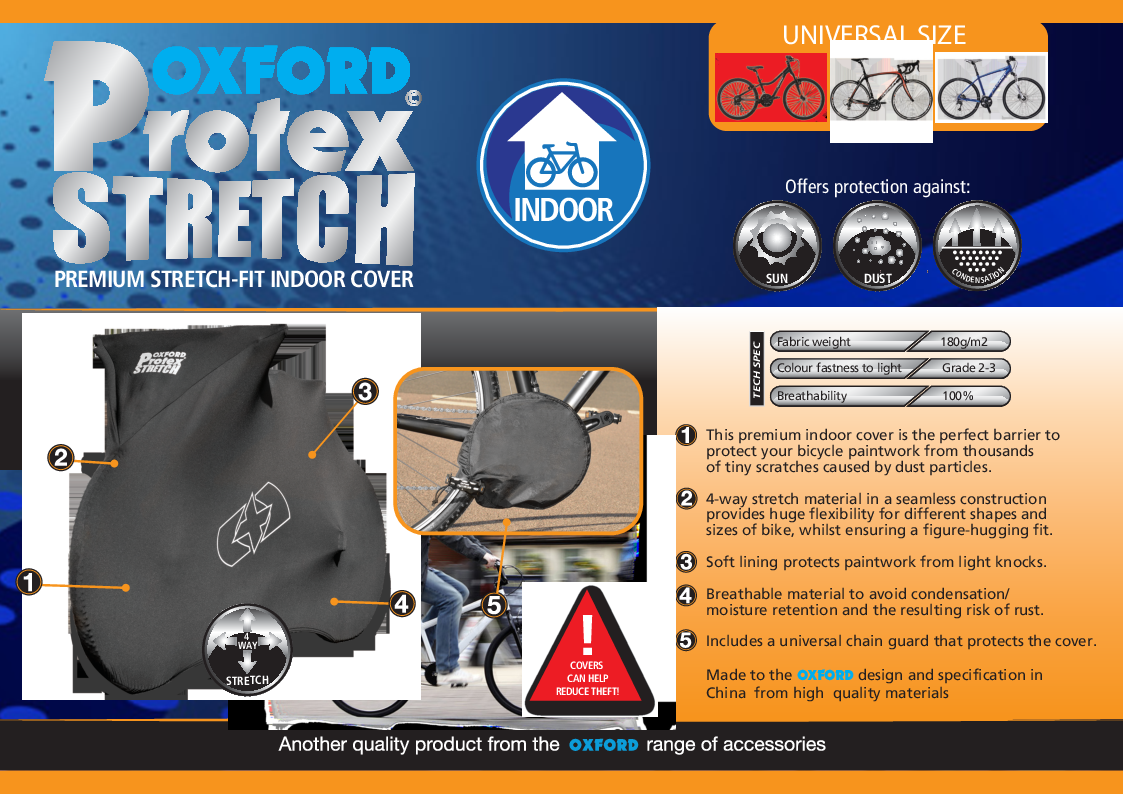 

CV190 Stretch Protex Cycle Presenter

