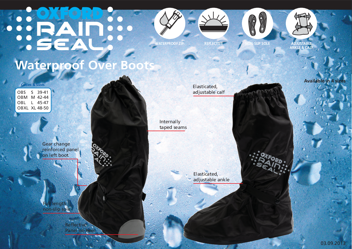 

Rainseal Over Boots presenter

