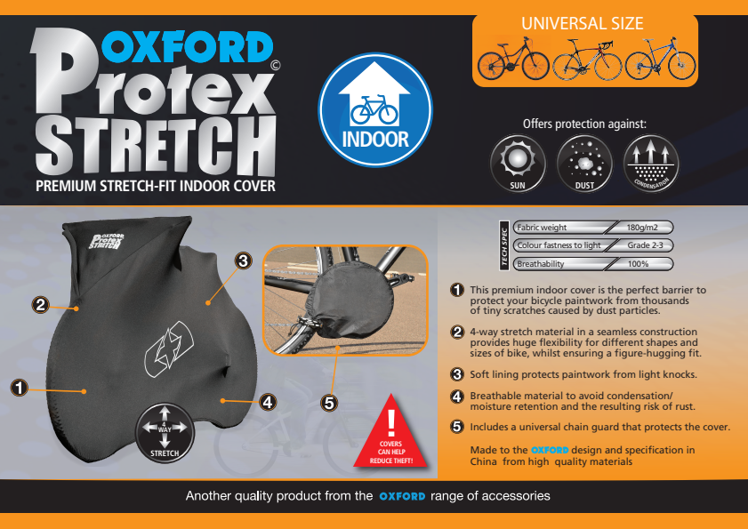 

CV190 Stretch Protex Cycle Presenter

