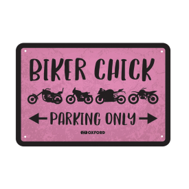 Sign: BIKER CHICK