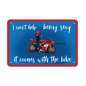 Sign: IT COMES WITH THE BIKE
