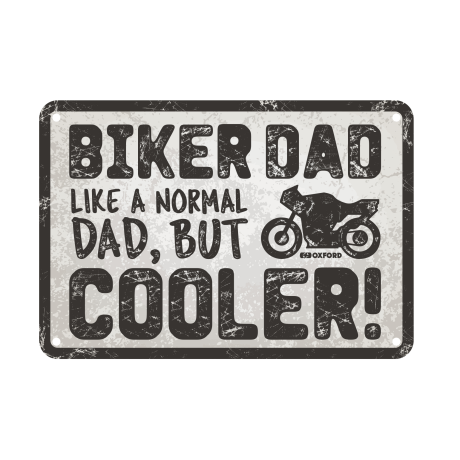 Sign: Biker Dad Cooler