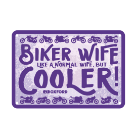 Sign: Biker Wife Cooler