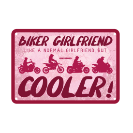 Sign: Biker Girlfreind Cooler