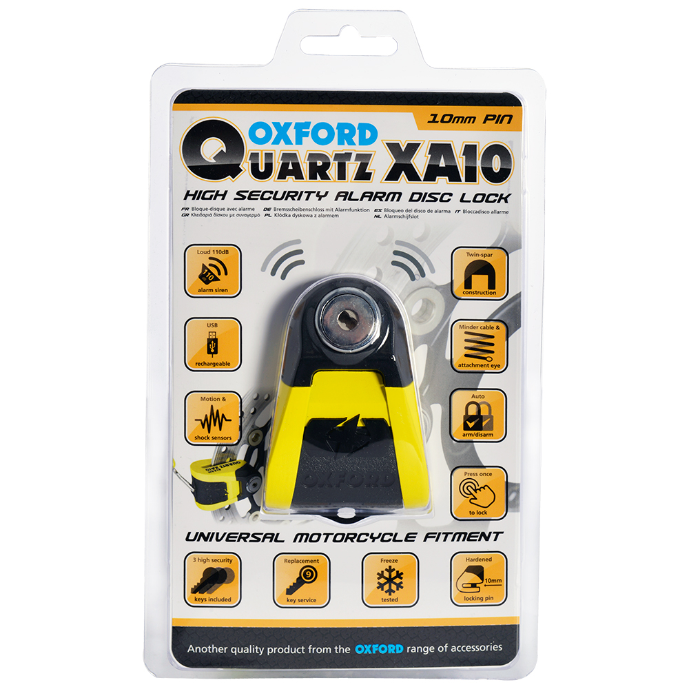 Quartz Alarm XA10 disc lock(10mm pin)