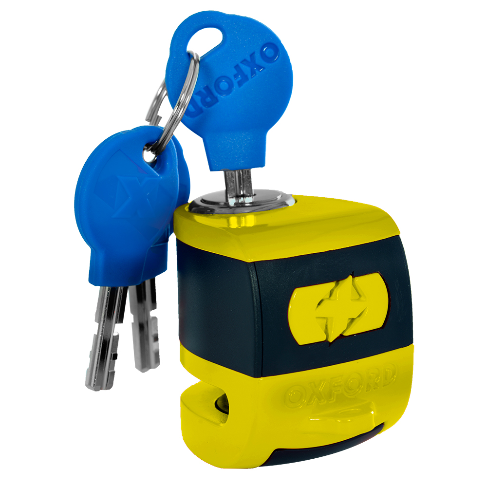 Scoot XA5 Alarm disc lock 5,5 pin Yellow