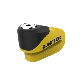 Quartz XD6 disc lock(6mm pin) Yellow/Bla