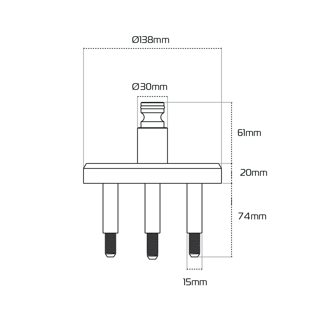 Beast Floor Lock Adaptor