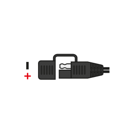 12Vplug to USA/SAE connector (0.5mtr lea