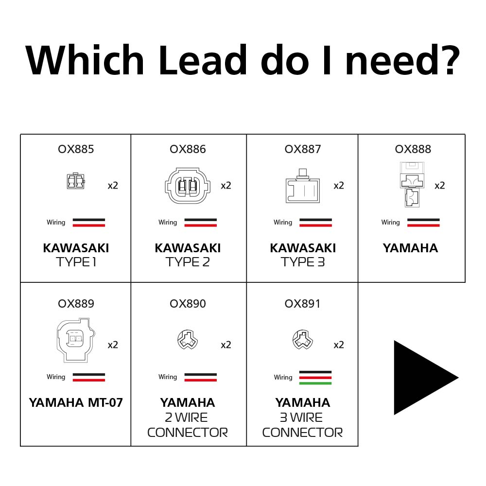 Indicator Leads Kawasaki Type 1