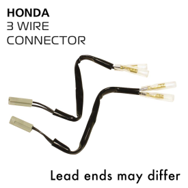 Indicator Leads Honda 3 wire connector