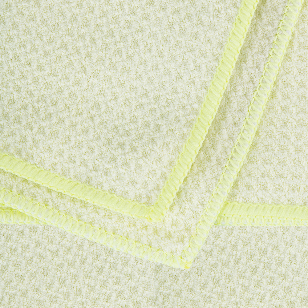 Waffle Drying Towel Yellow 80x40cm