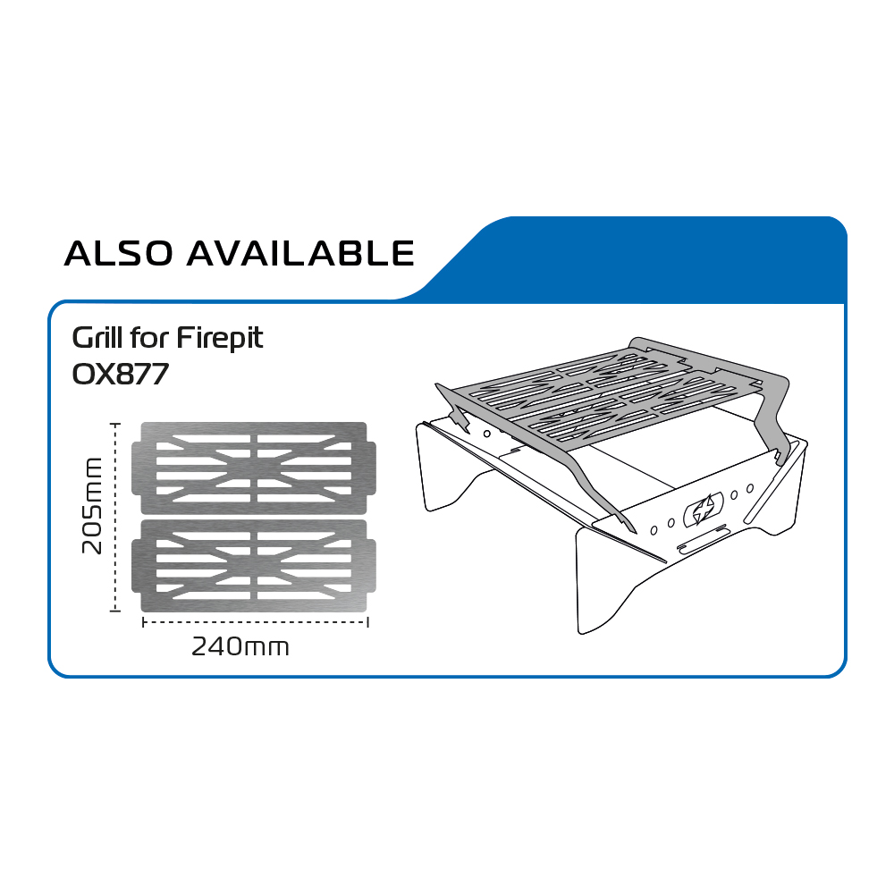 Oxford FirePit (with carrying cover)