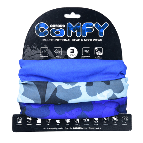 Oxford Comfy Havoc Blue 3-Pack