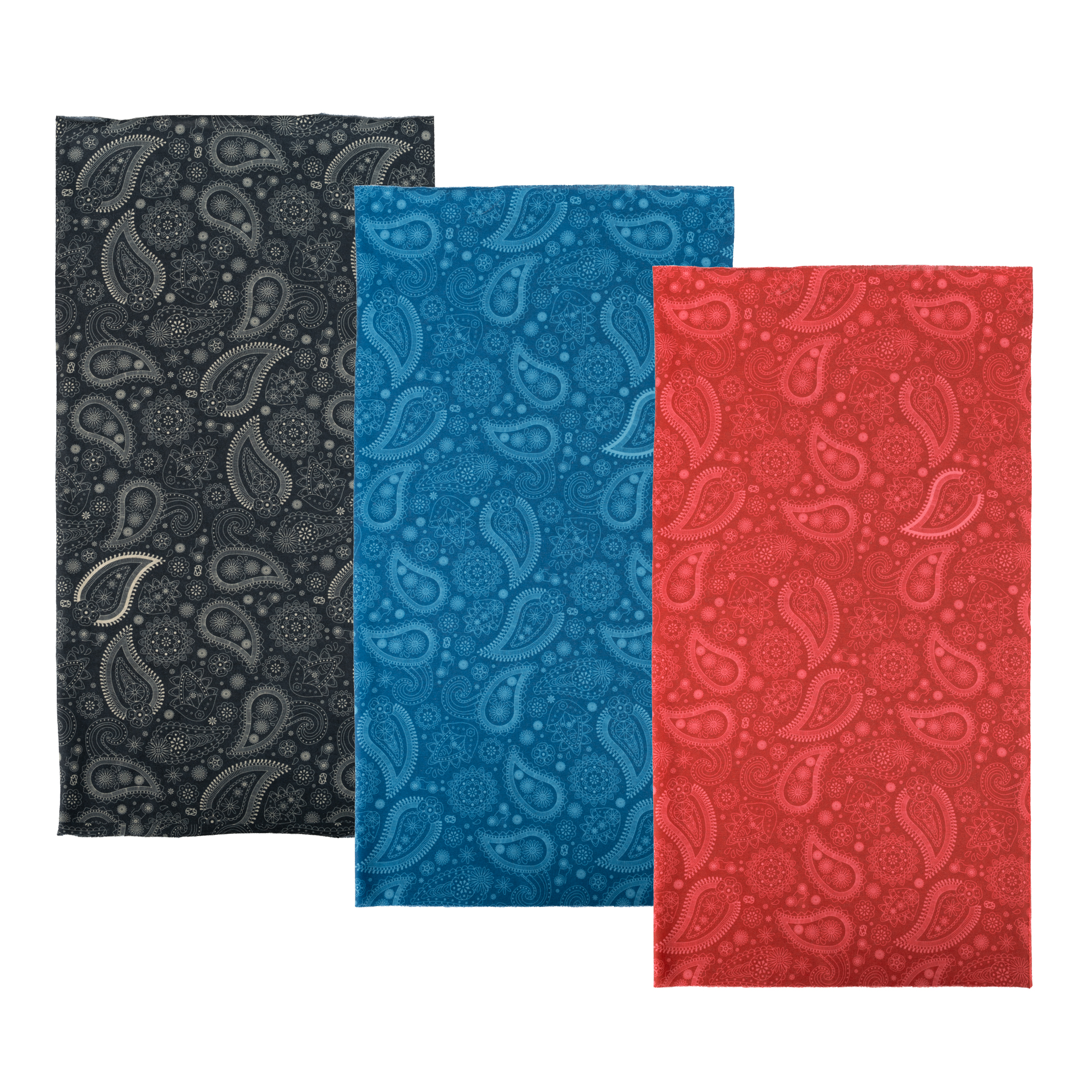 Oxford Comfy Paisley Red 3-Pack