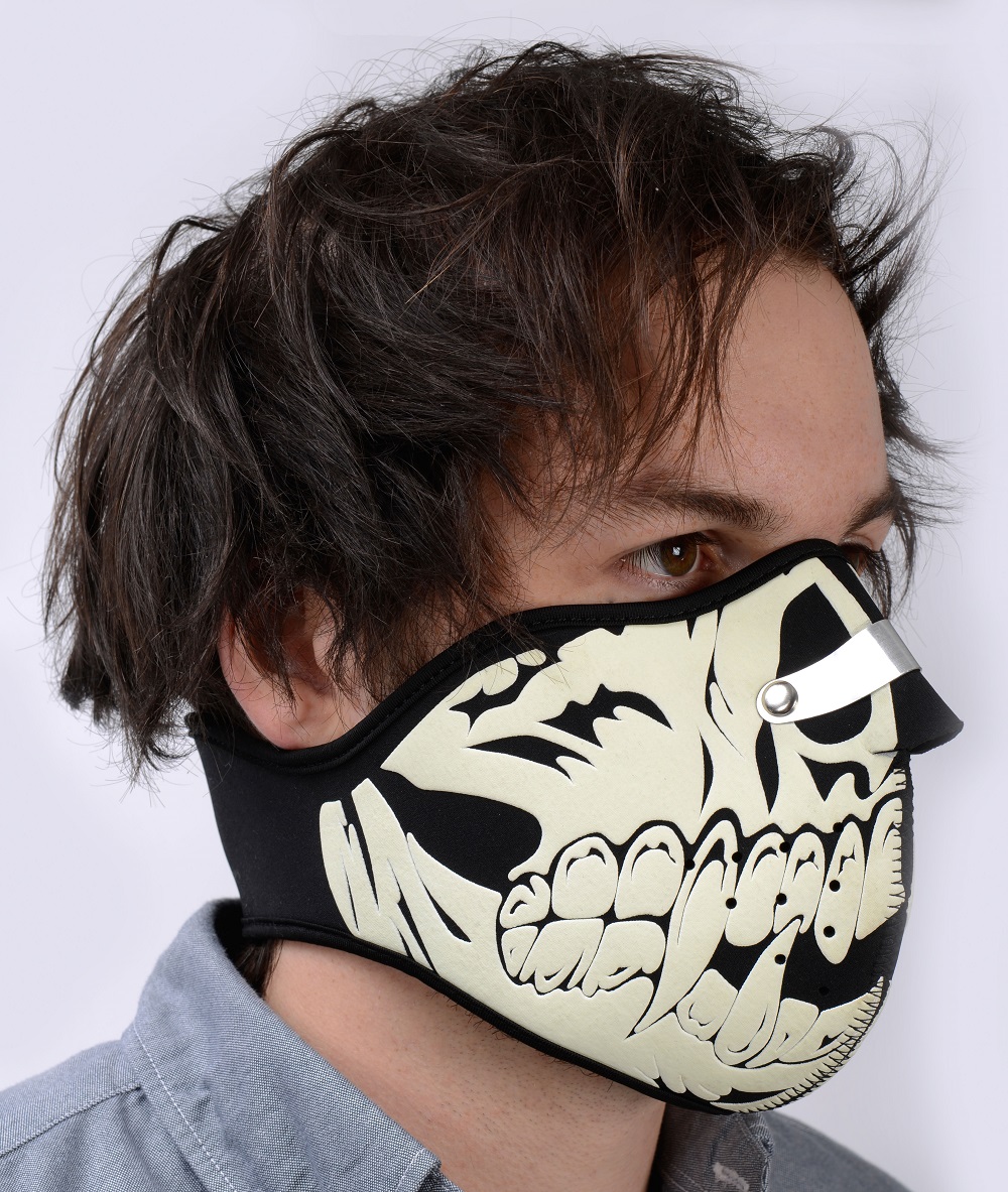 Oxford Mask - Glow Skull