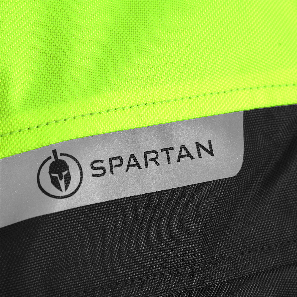 Spartan Long WP MS Jkt Blk/Fluo