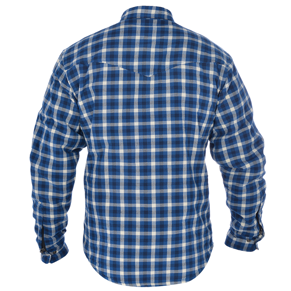 Kickback Shirt Checker Blu/Wht