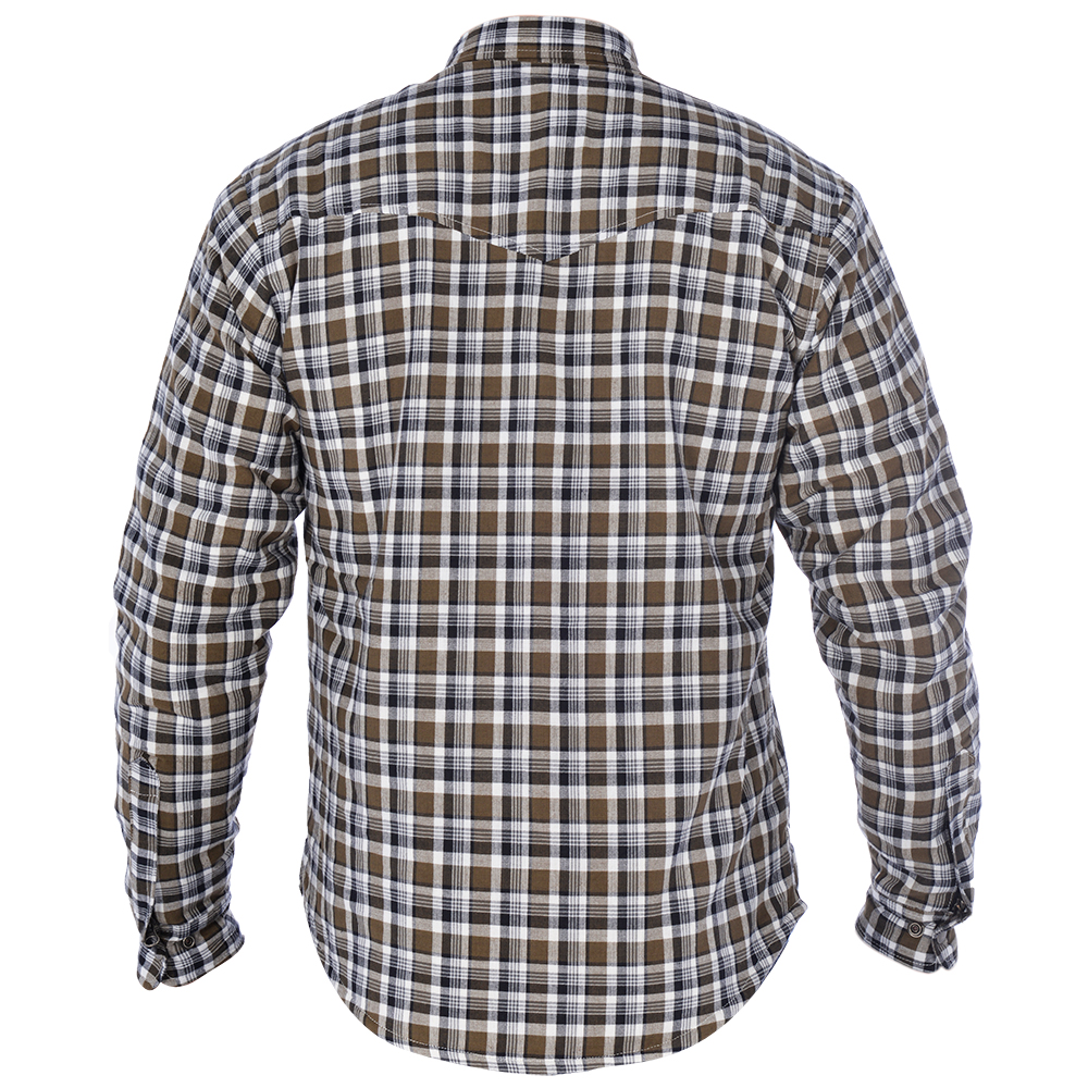 Kickback Shirt Checker Kha/Wht