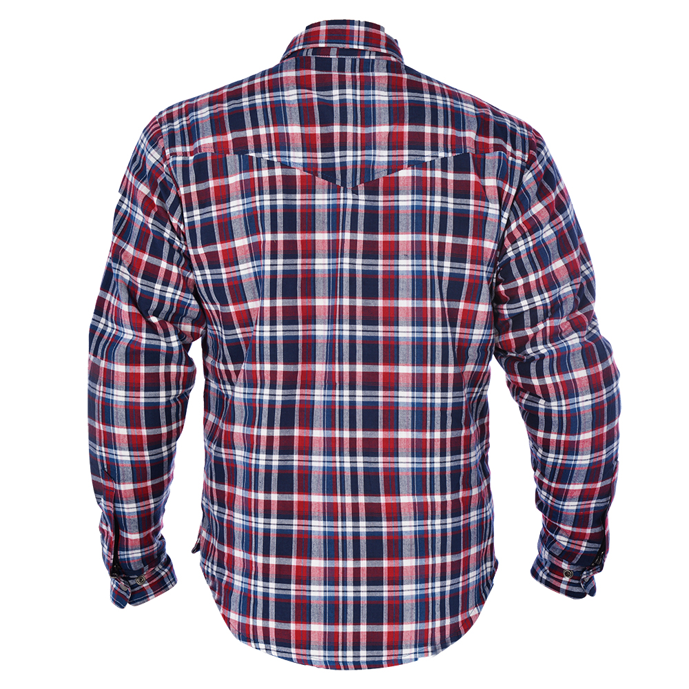 Kickback Shirt Checker Red/Blu