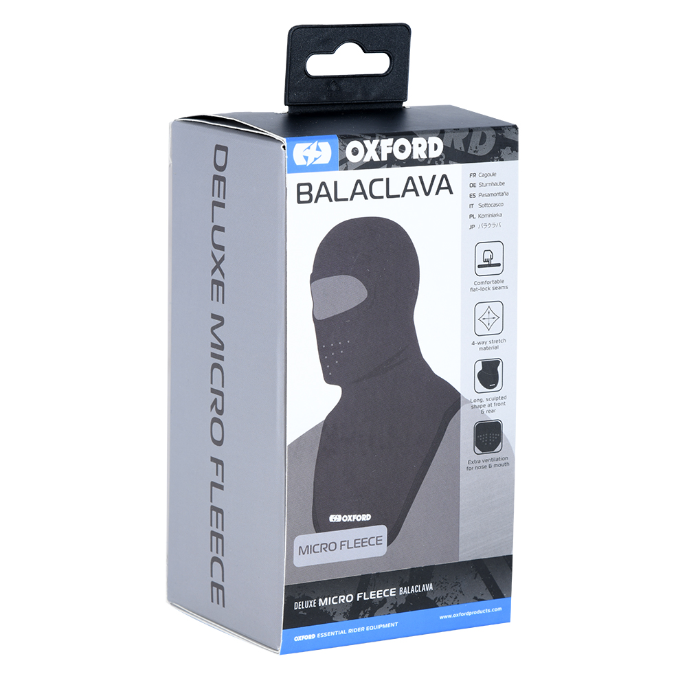 Deluxe Balaclava Micro Fleece Blk