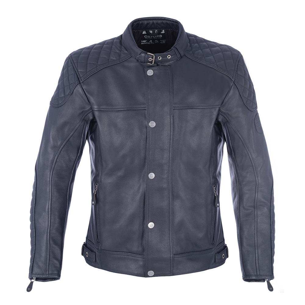 Men's Hampton Leather Jacket Black