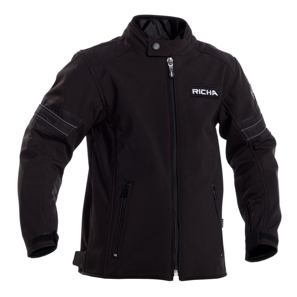 TOULON 2 SOFTSHELL JUNIOR JACKET BLACK