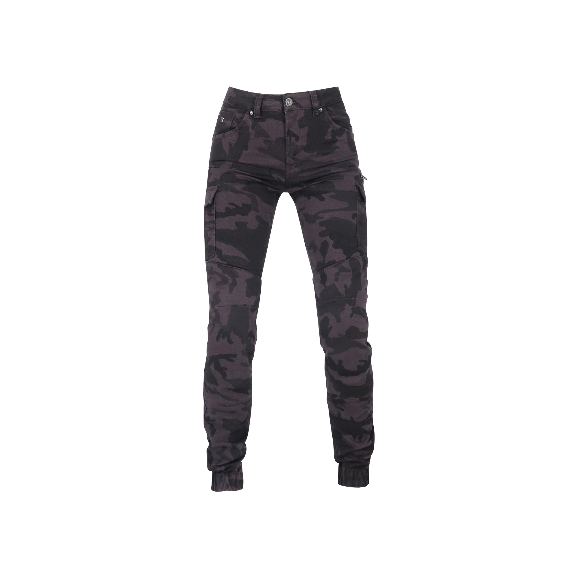 APACHE TROUSERS WOMEN BLACK CAMO