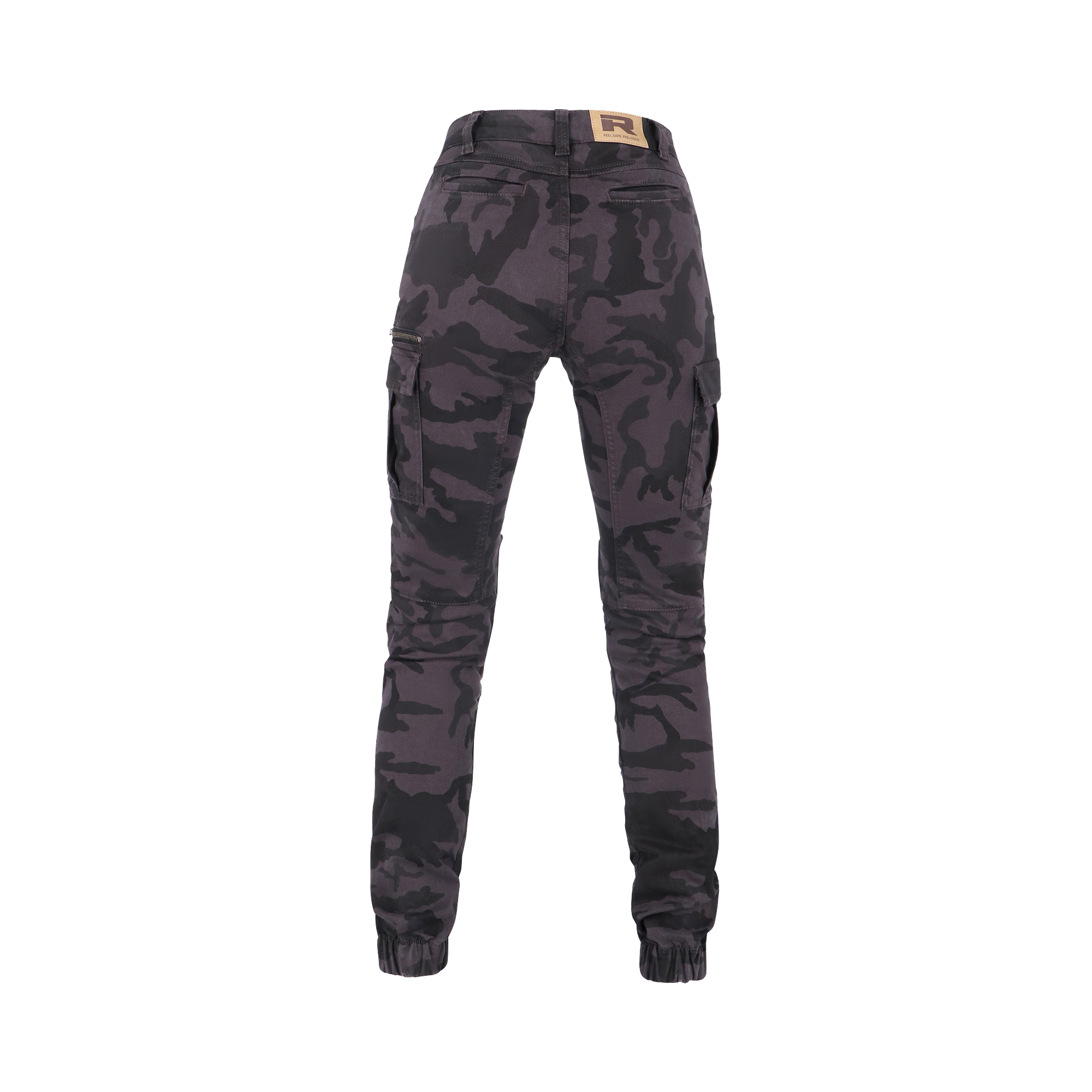 APACHE TROUSERS WOMEN BLACK CAMO