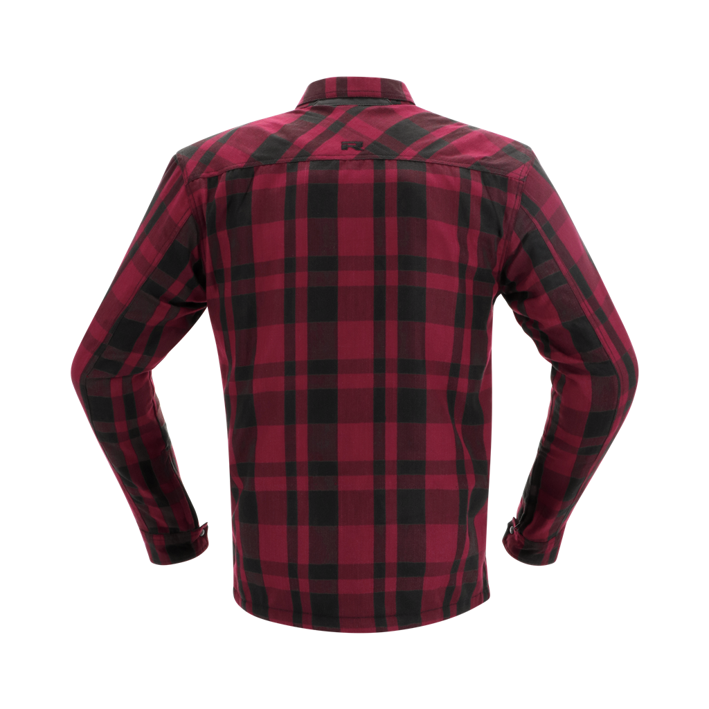 FOREST SHIRT BLACK/BURGUNDY