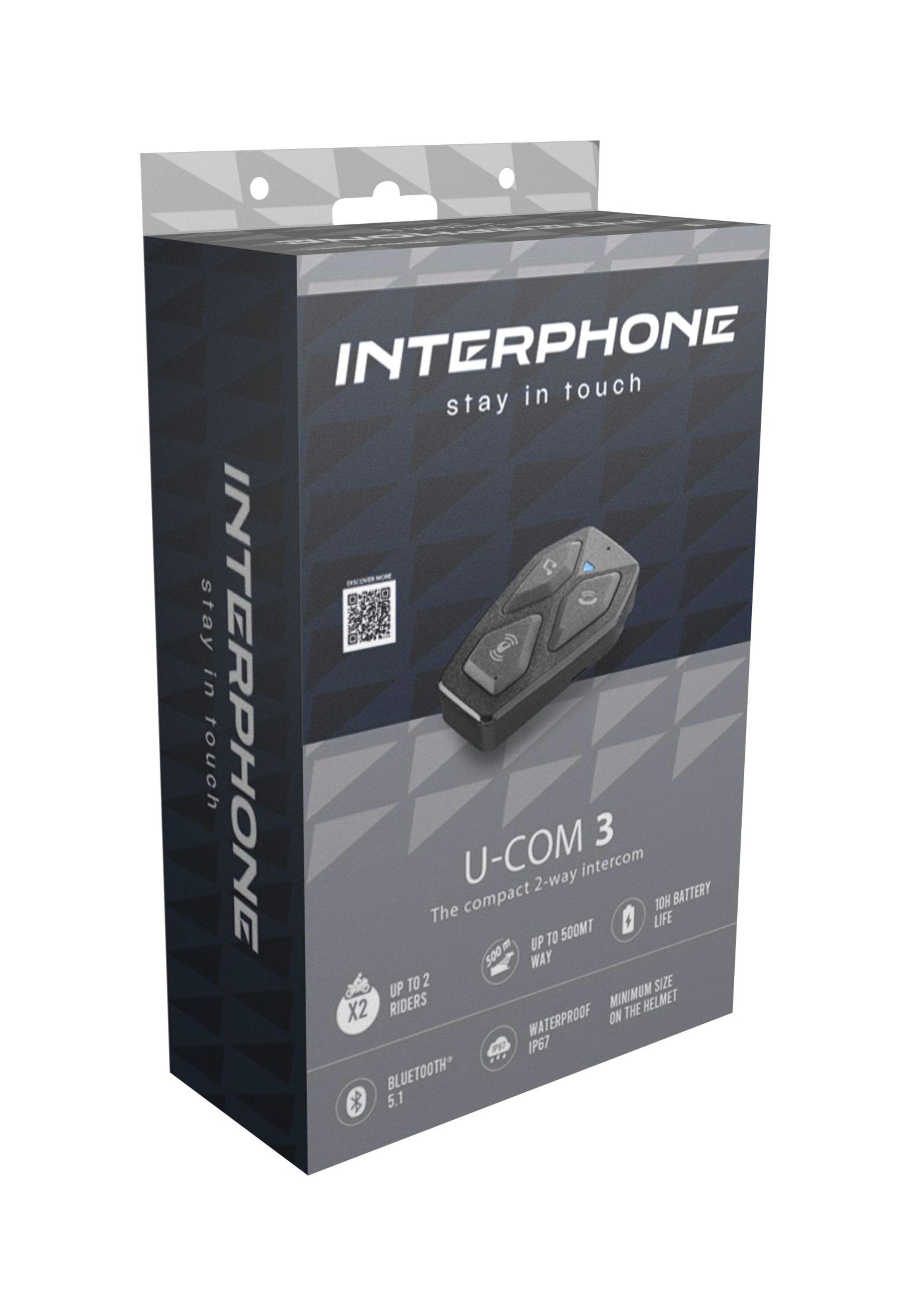 InterPhone Ucom 3 single pack