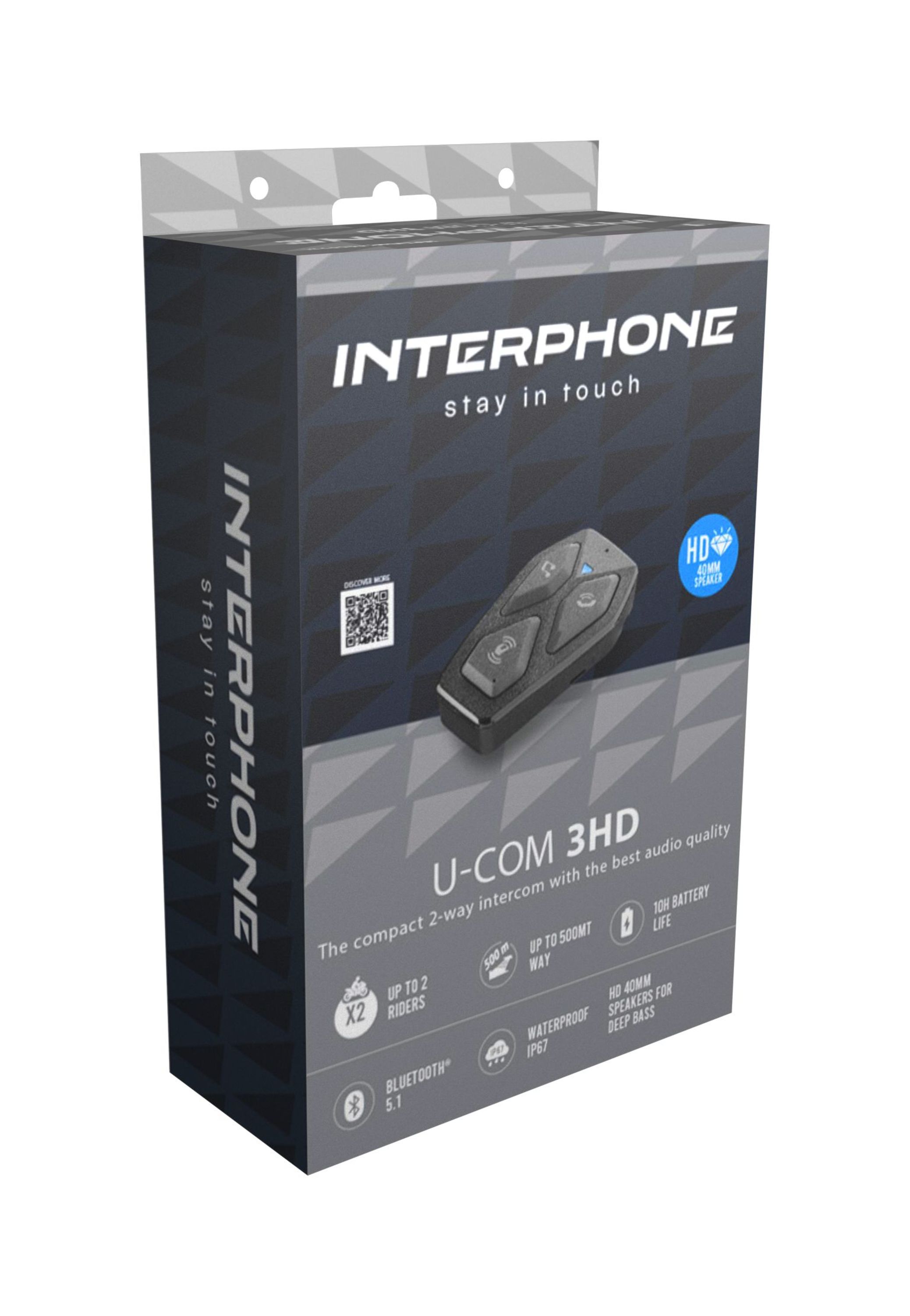 InterPhone Ucom 3HD single pack