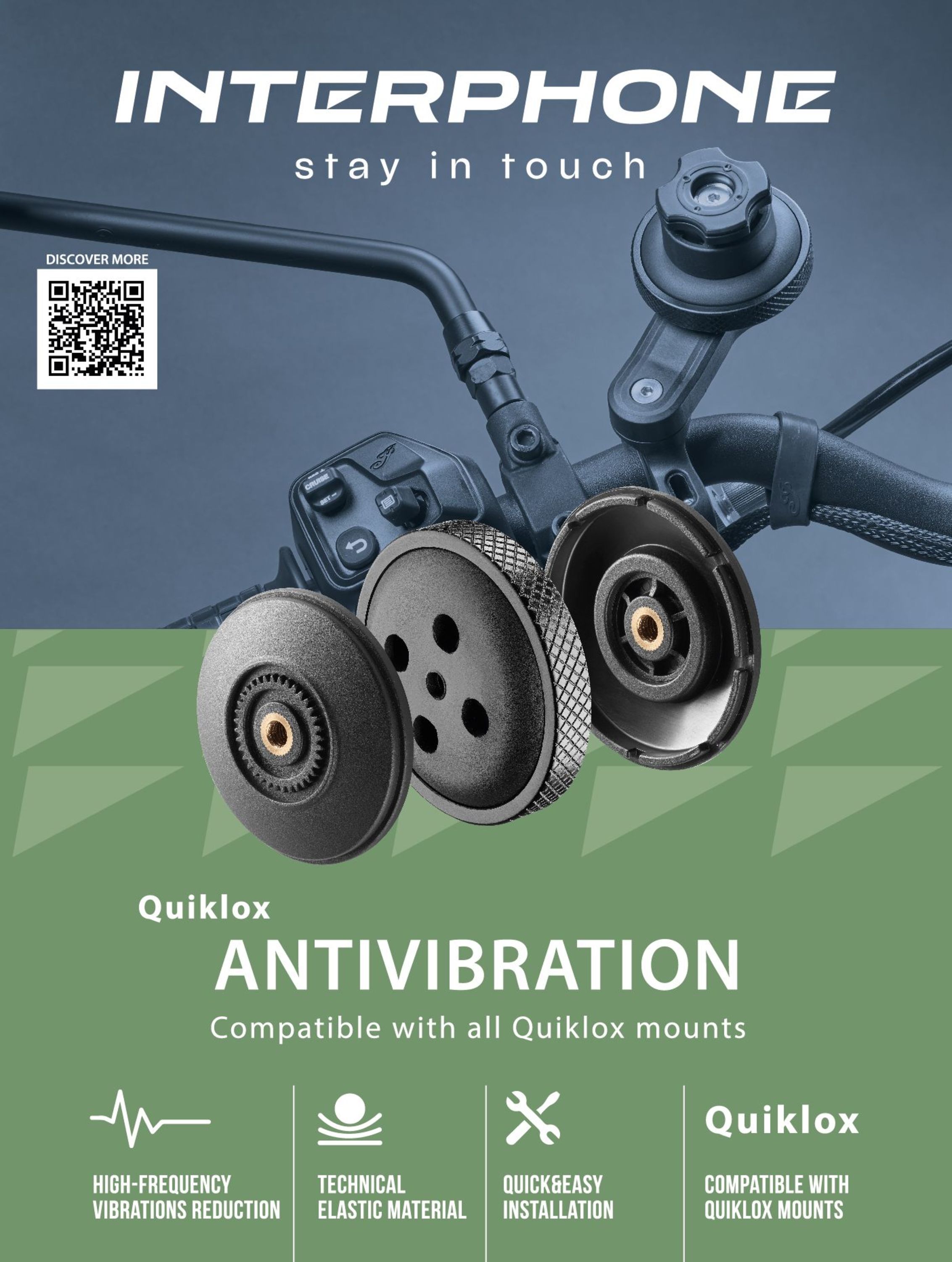 Quiklox universal anti vibration module