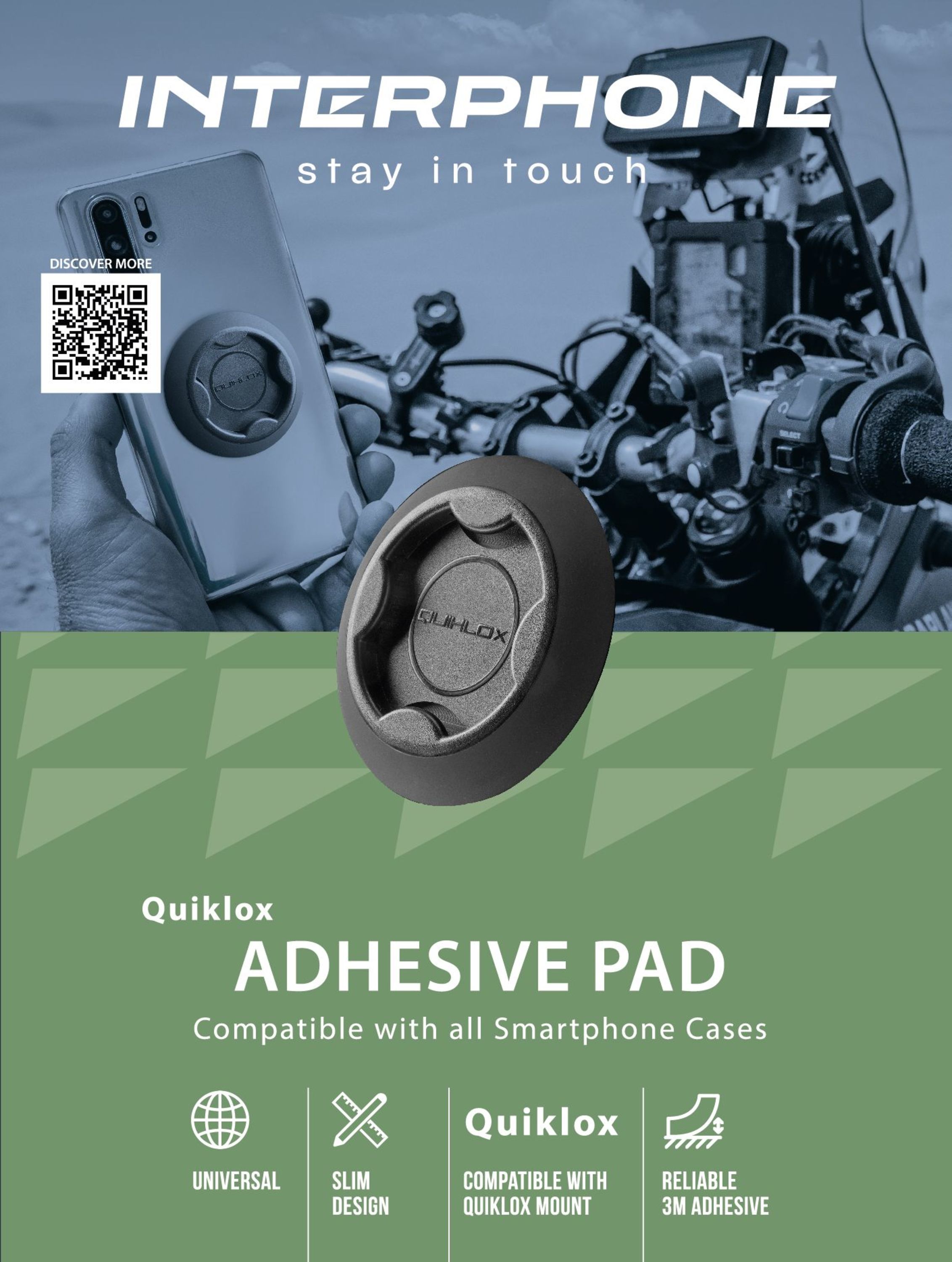 Quiklox universal 3M pad