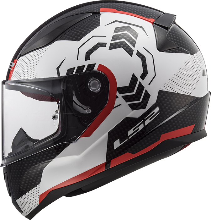 FF353 RAPID GHOST WHITE BLACK RED