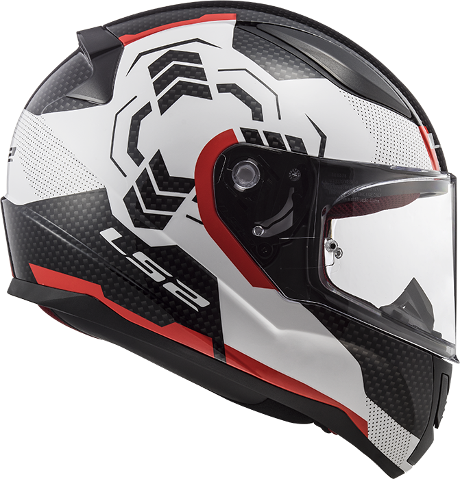 FF353 RAPID GHOST WHITE BLACK RED