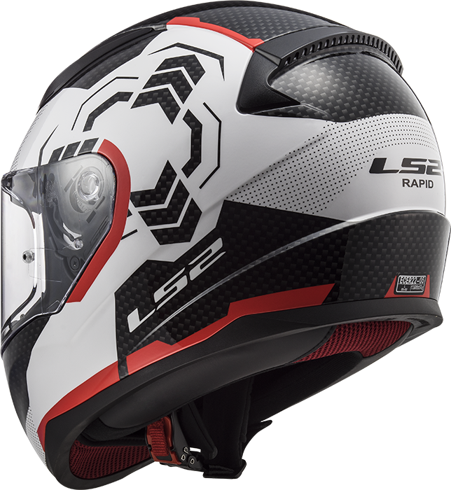 FF353 RAPID GHOST WHITE BLACK RED