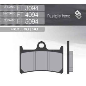 Bremseklods FT5094