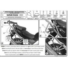 KL529 Suzuki SV 650 (03) Tub. Hold. Mono