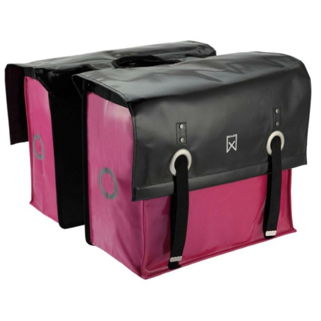 Willex Tapolin taskesæt 52 L sort/pink