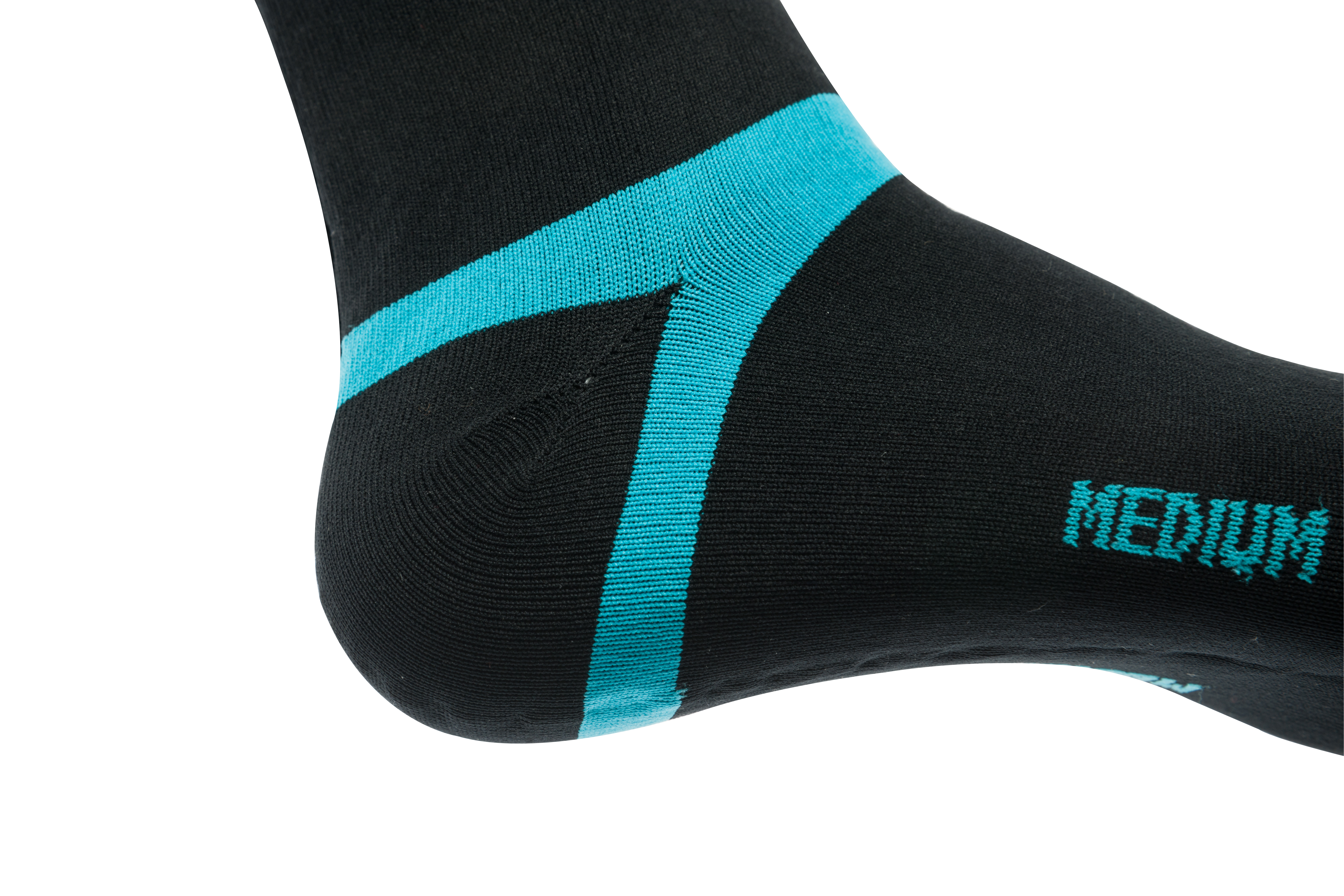 Coolvent Sock Aqua Blue Stripe