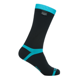 Coolvent Sock Aqua Blue Stripe