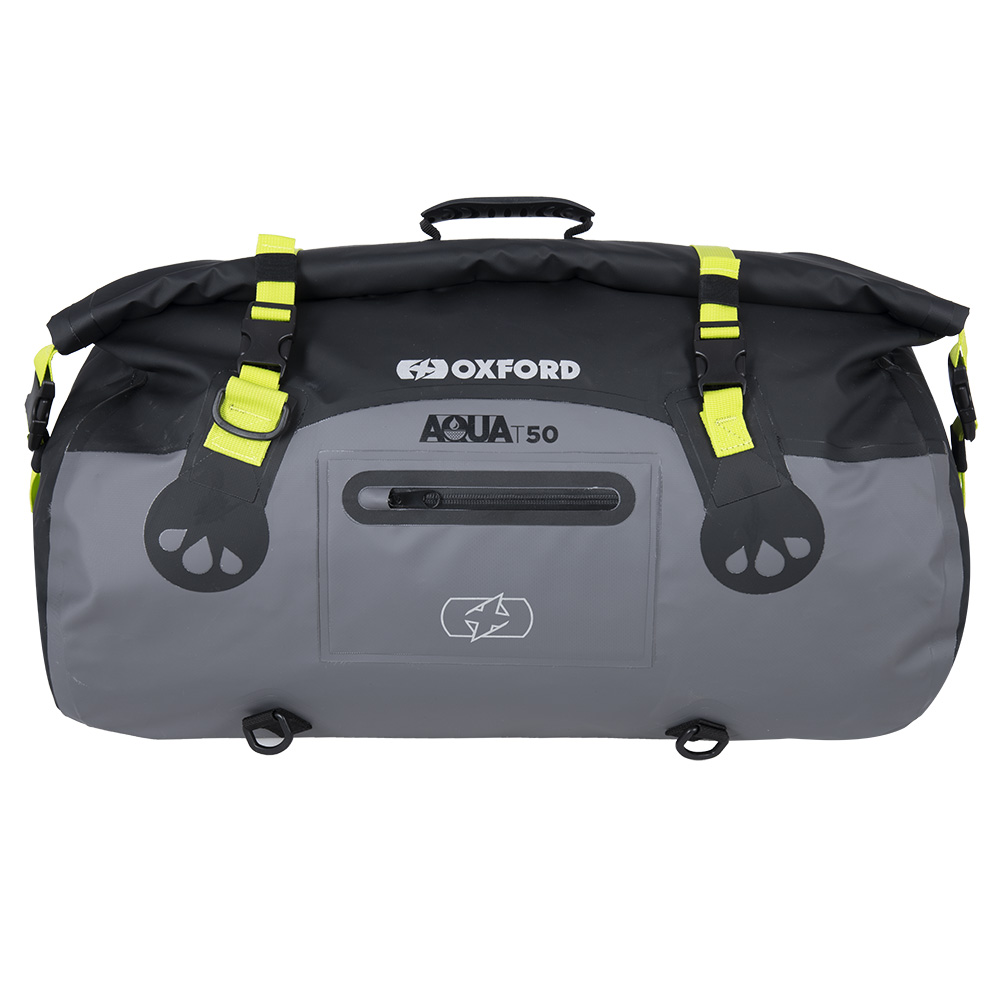 Aqua T-50 Roll Bag Black/Grey/Fluo