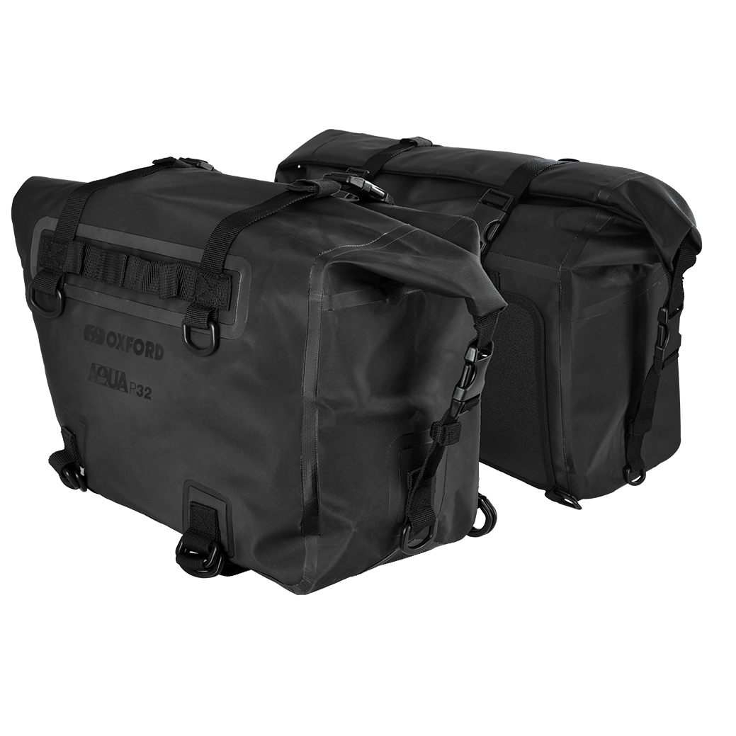 Aqua P32 Panniers Black