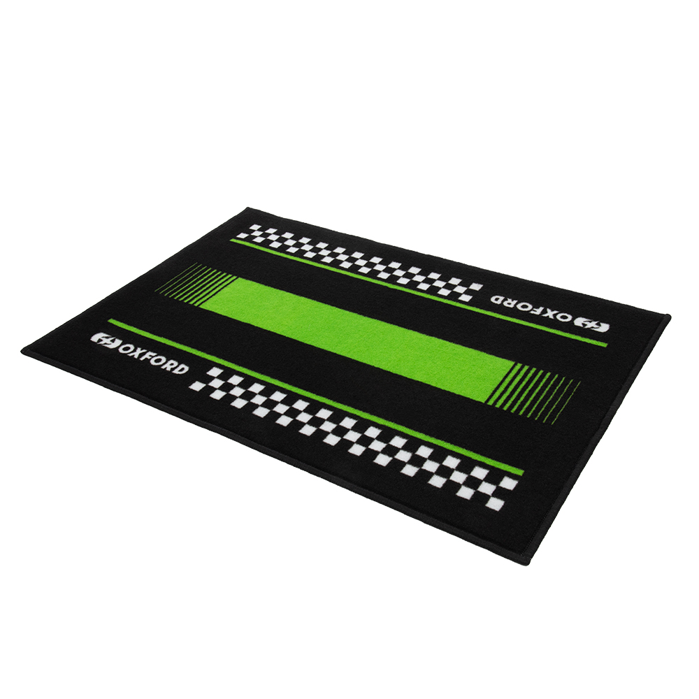 Door Mat Pitlane Green 90 x 60cm