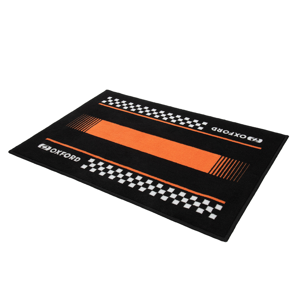 Door Mat Pitlane Orange 90 x 60cm