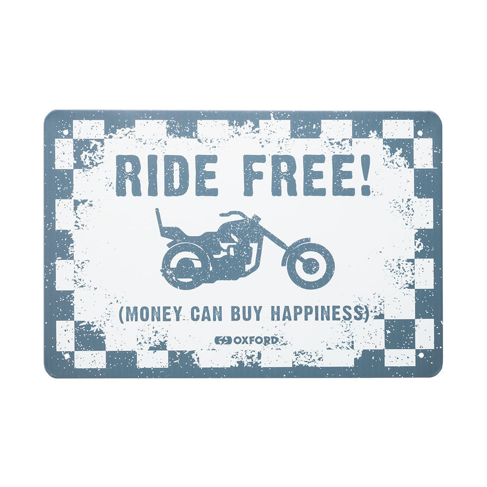 Sign: RIDE FREE