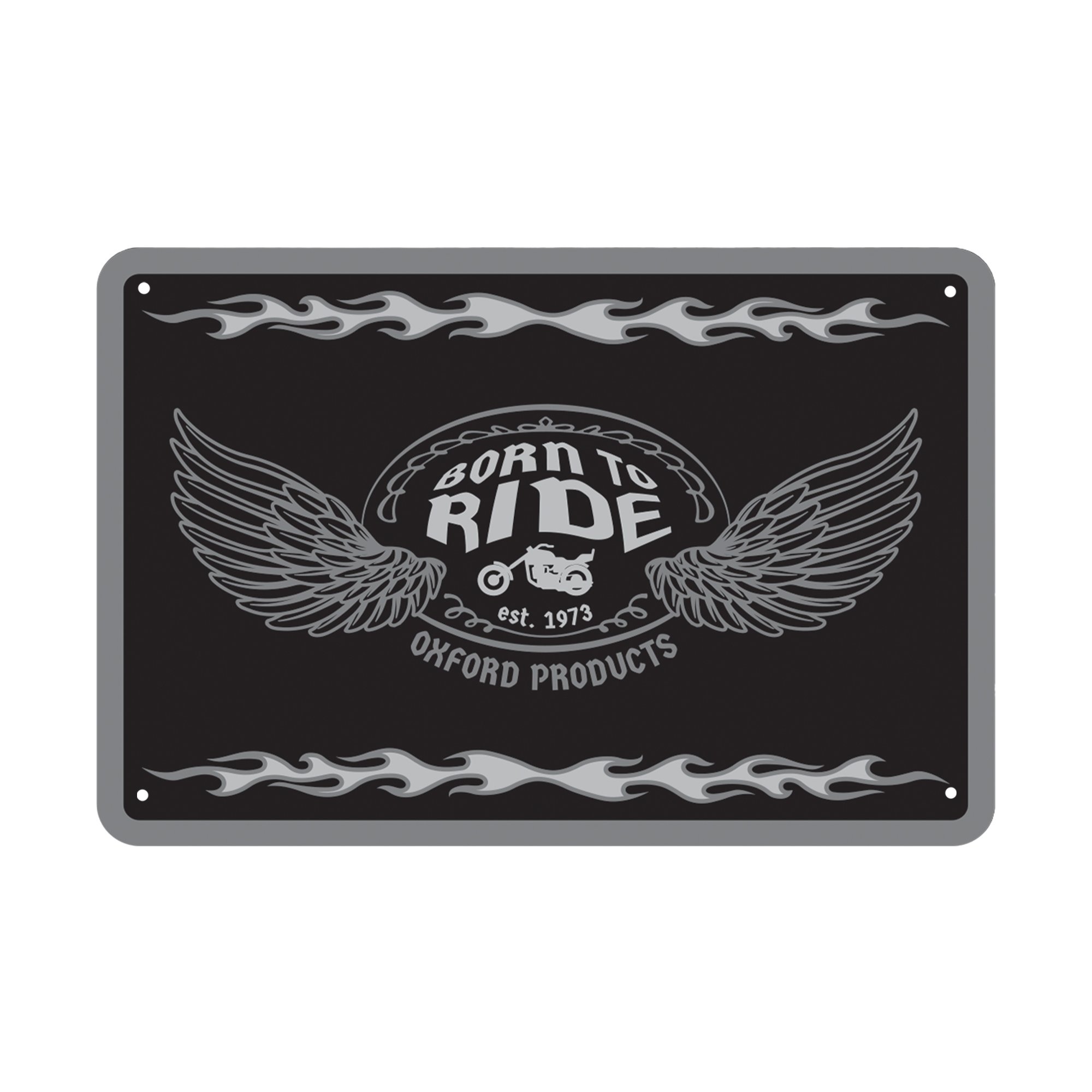 Sign: BORN TO RIDE