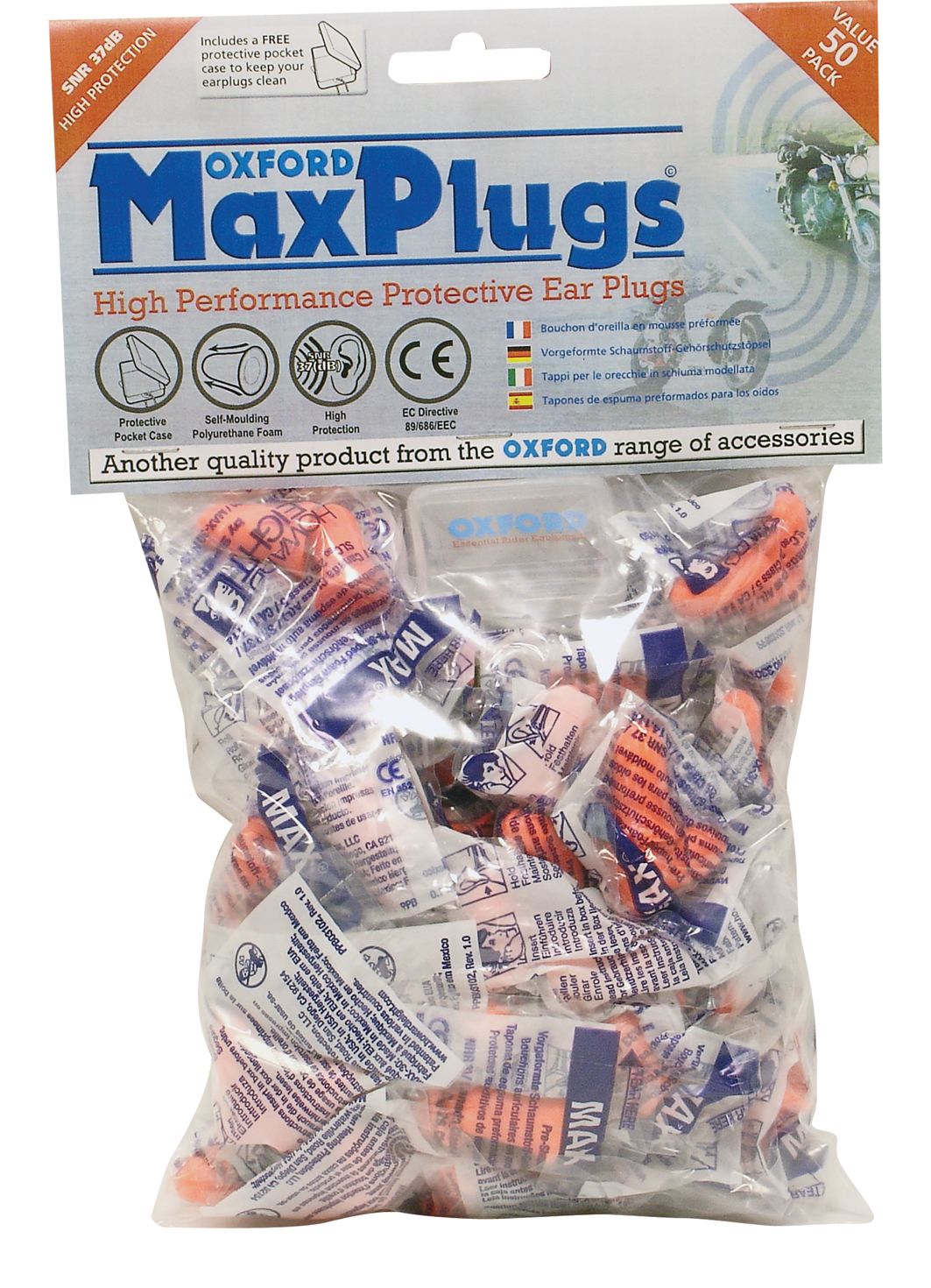 MAX PLUGS 50 Pr VALUE PACK SNR37